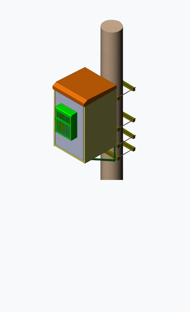 Pole-Mount-Outdoor-Enclosure