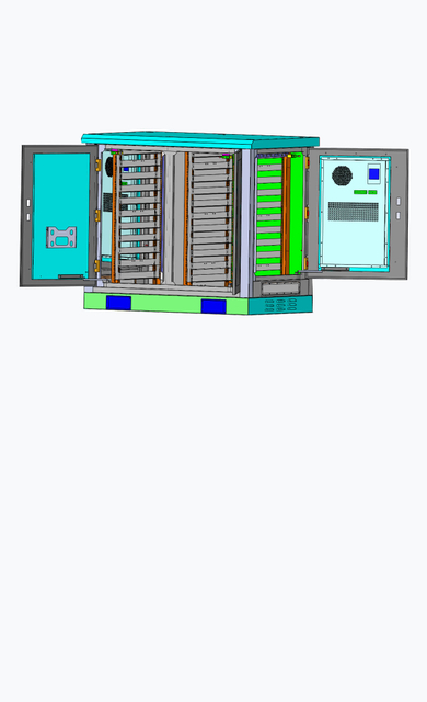 Multi-Bay-Outdoor-Cabinet