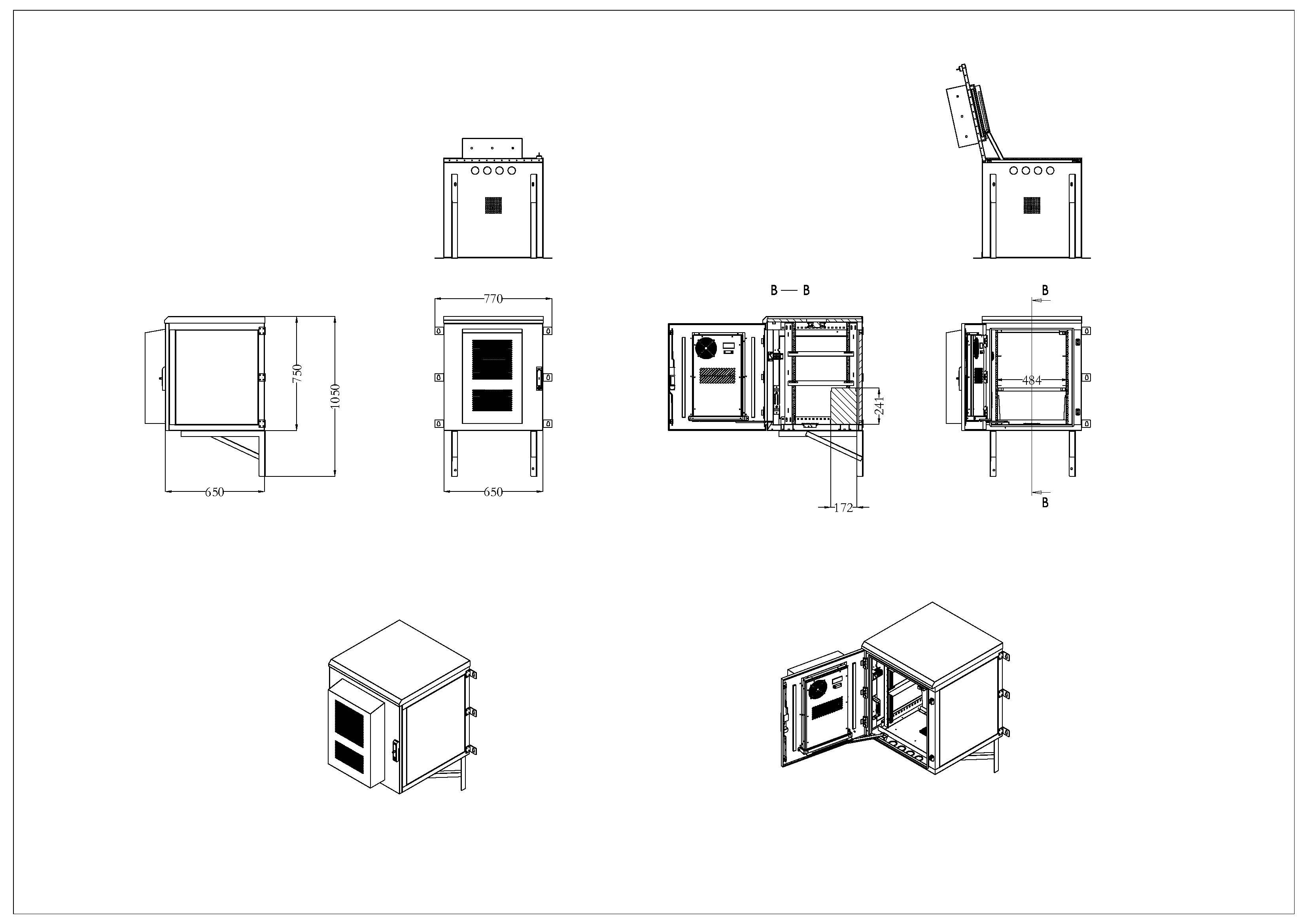 telecom wall mount enclousre