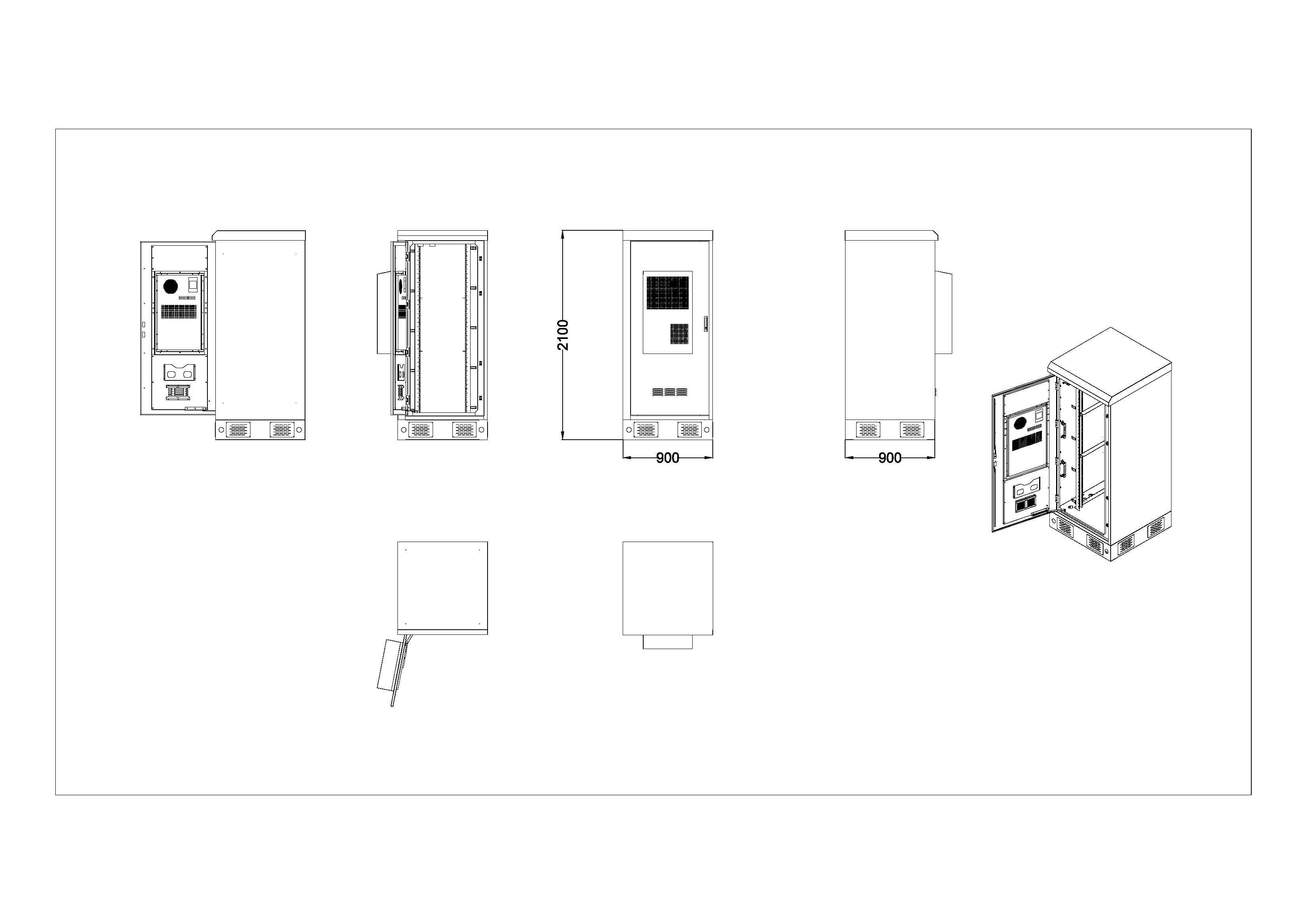 64_outdoor teleocm cabinet drawing