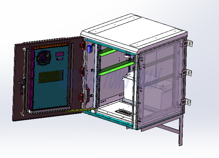 wall mounted telecom cabinet 
