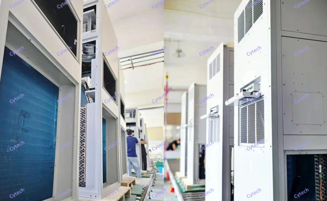 7.20kW energy storage air conditioner production workshop