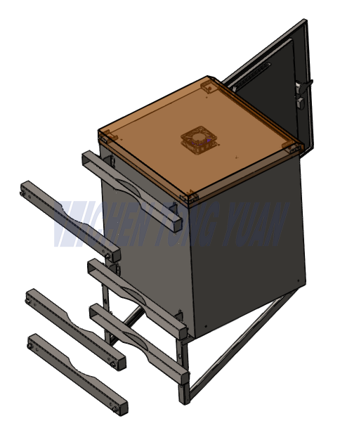 pole mount telecom cabinet 