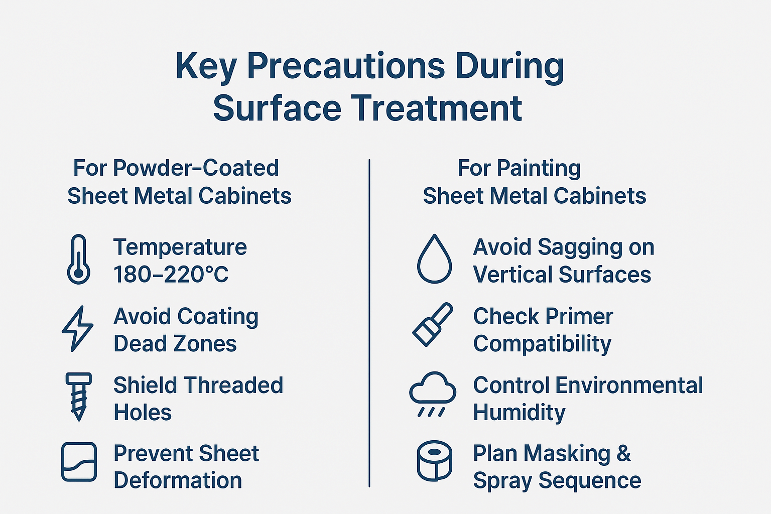 Key Precautions of Surface Treatment about metal enclosure