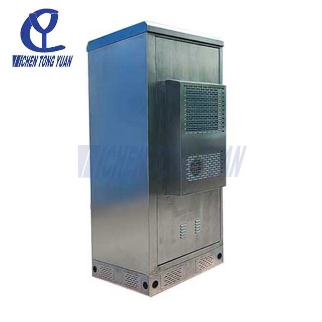 stainless steel telecommunication enclosure for outdoor telecom equipment protection