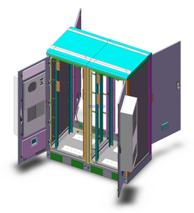 Customized Expandable Telecom Enclosure 