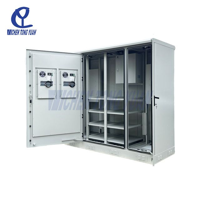 Cytech Wheatherproof 24kw Outdoor Battery Enclosure with 61.44kwh lithium battery 