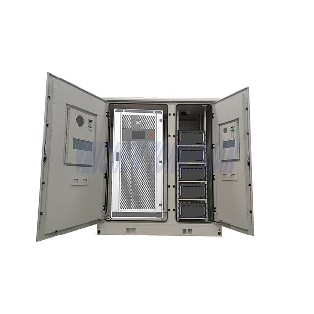 55kw Outdoor Battery Energy Storage Cabinet with 51.2kwh Lithium Battery