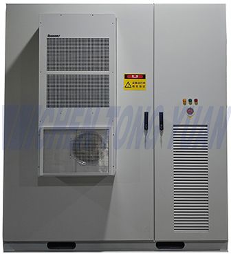 Battery energy storage cabinet with reinforced sheet-metal construction for long-term system stability1
