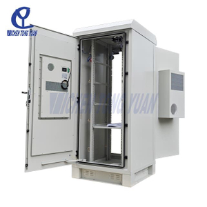 42U Waterproof HAVC Outdoor Electrical Cabinet, IP55, 35