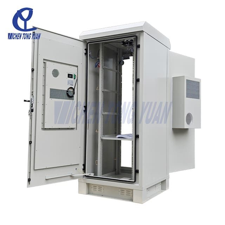 42U Waterproof HAVC Outdoor Electrical Cabinet, IP55, 35"W x 35"D