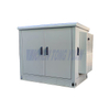 24U 2 Bay Outdoor Network Cabinet with 2pcs 2000W Air Conditioner