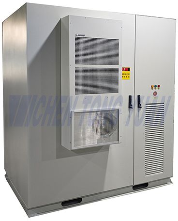 Energy storage battery cabinet designed for outdoor deployment with IP55 protection and corrosion-resistant enclosure3