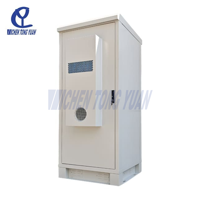  42U IP65 Outdoor Telecommunication Cabinet with 150wk Heat Exchanger