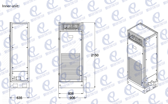 Еденге арналған дәлме-дәл кондиционер 20 кВт сурет
