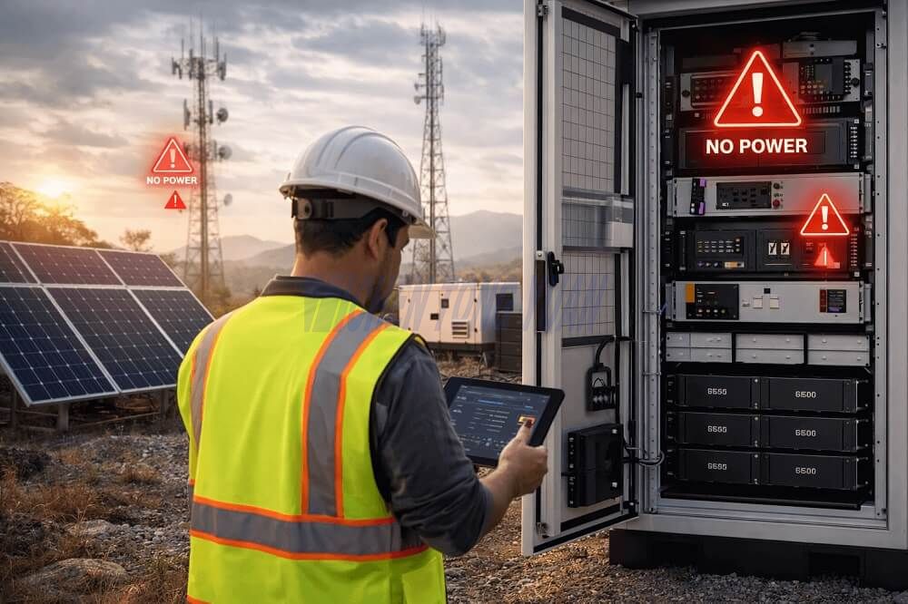 Hybrid Power System Outdoor Power Cabinet