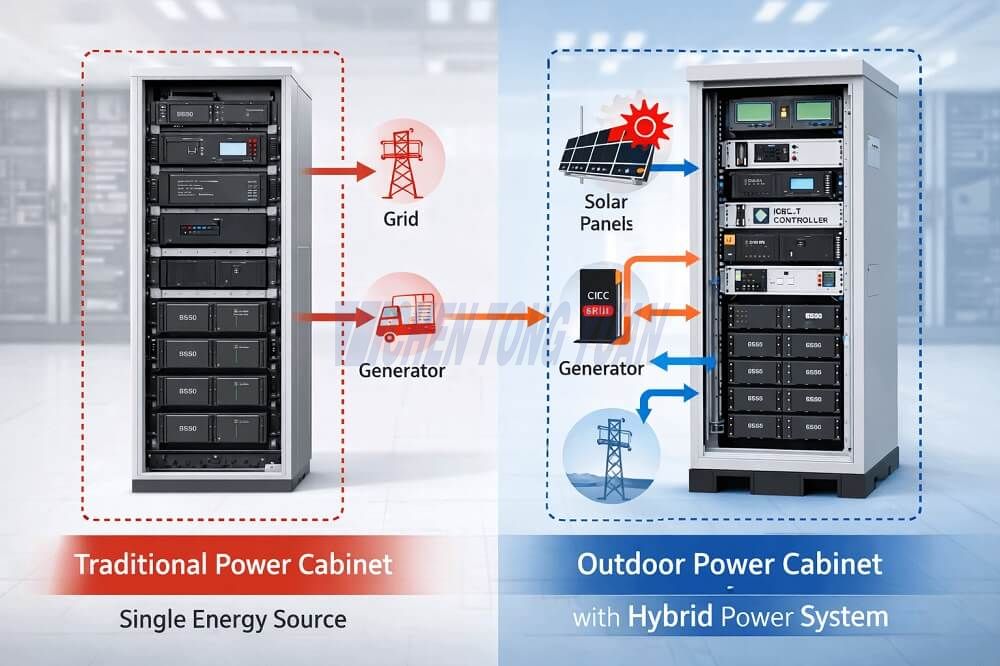 ESS Energy Storage Hybrid Power Cabinet
