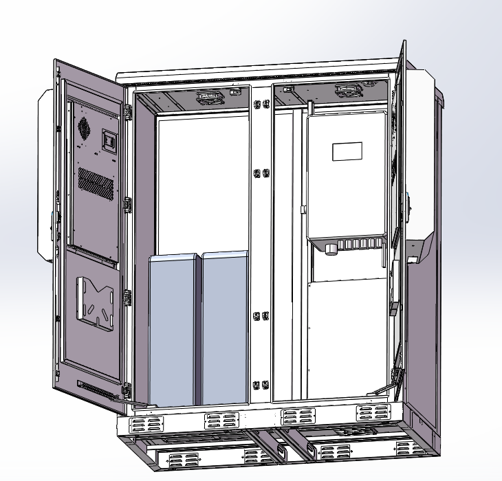 Internal mounting structure of a custom BESS enclosure.png