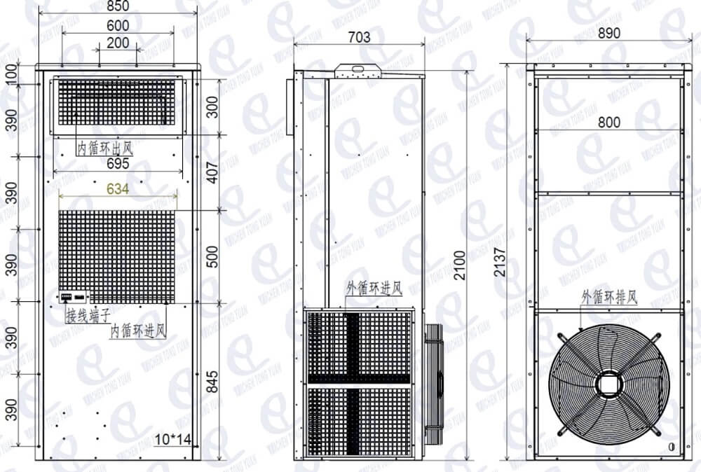 Сызбаның жылуды басқару кондиционері