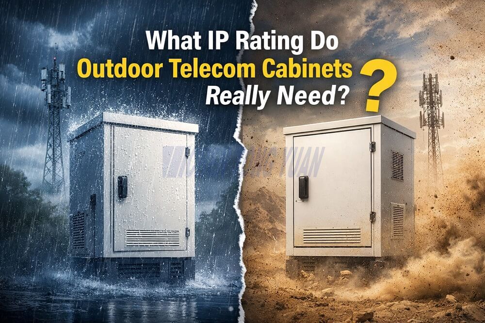 IP rating guide for outdoor telecom cabinets