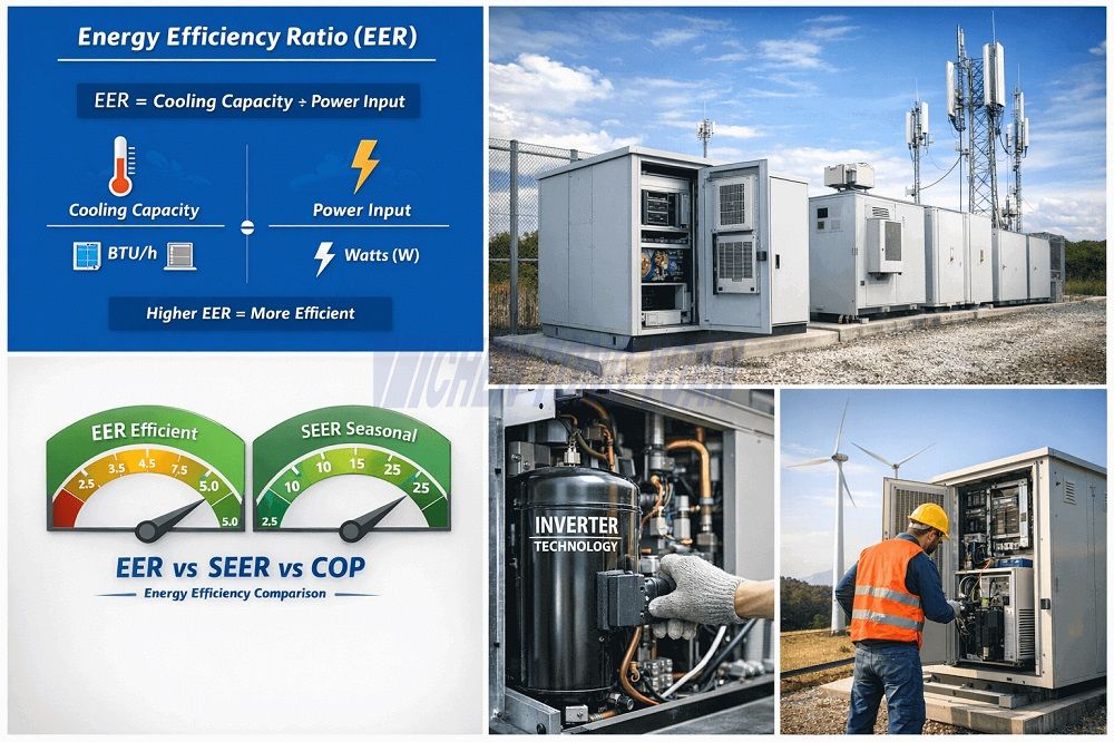 Energy -Efficiency- Ratio-Outdoor -Telecom- Cabinet -Air Conditioner